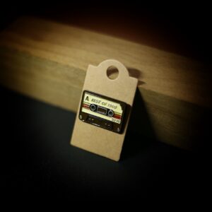 Retro Cassette Tape Enamel Pin