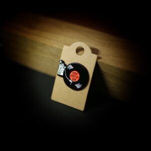 Vinyl Record Enamel Pin